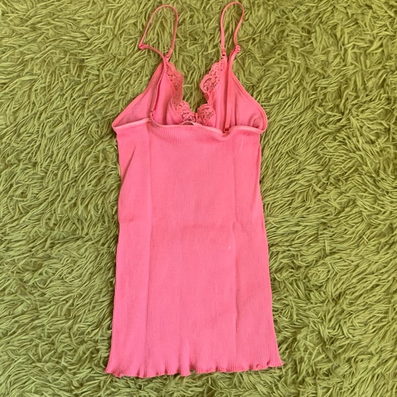 Pink lace Victoria secret tank🌷 - Picture 2 of 3
